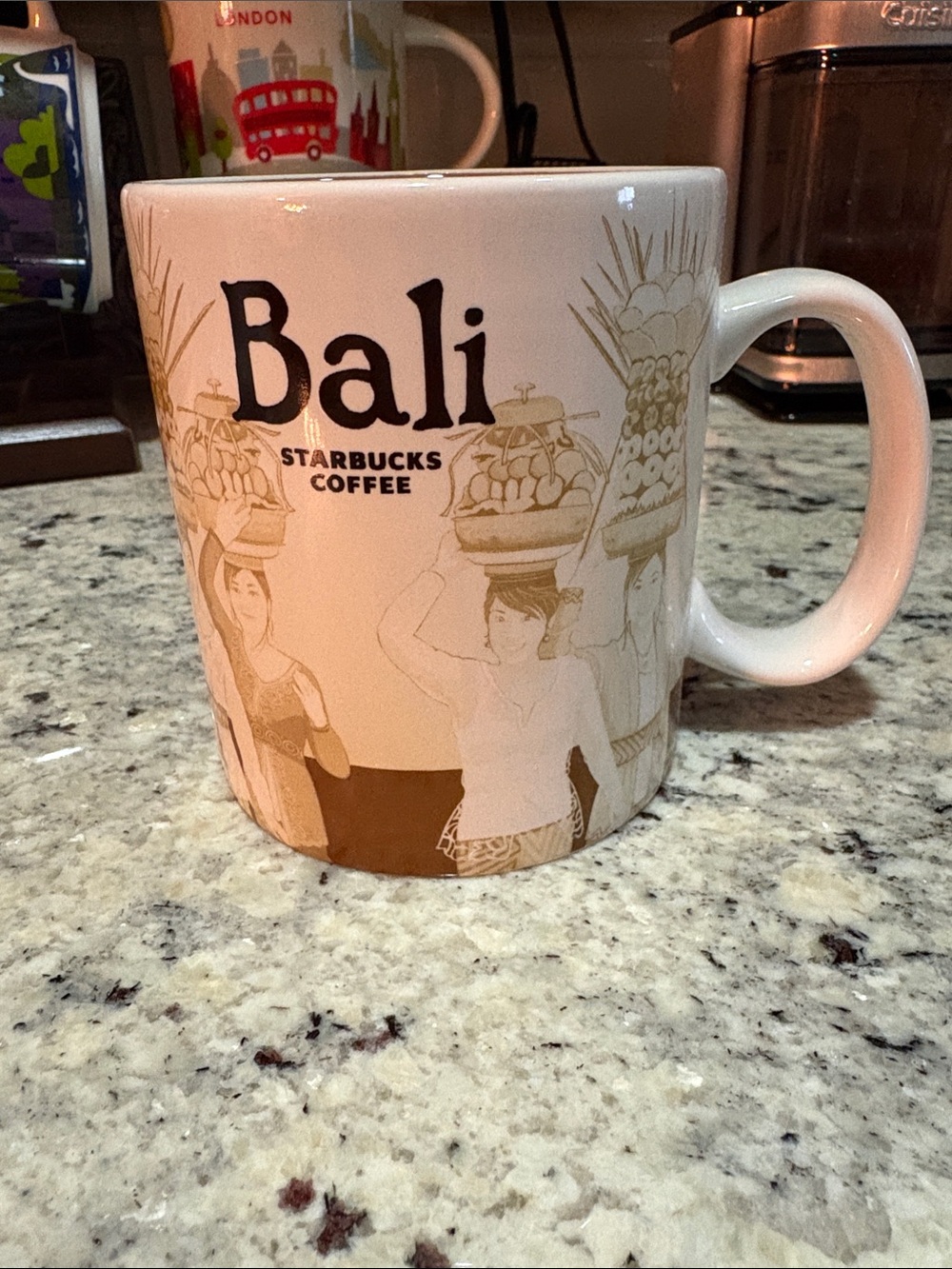 Global Icons Starbucks Bali mug. RARE!